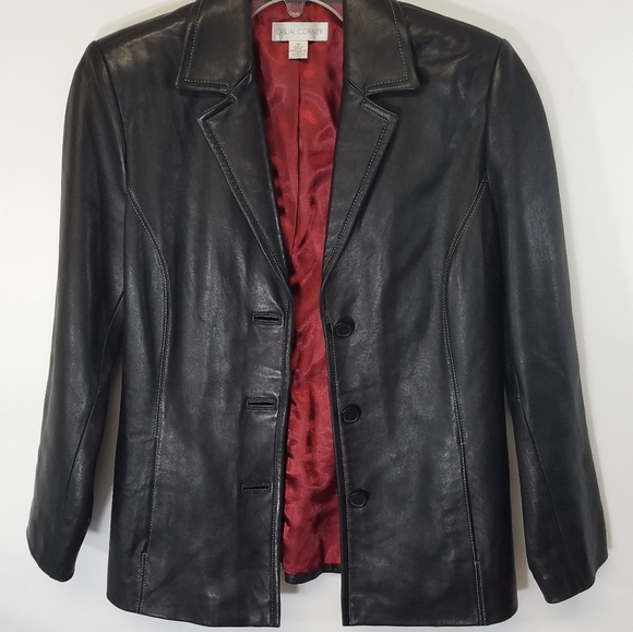 Casual Corner Jackets & Coats Casual Corner Jacket Genuine Leather